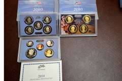 Lot of 2 2010 United States Mint Proof Sets