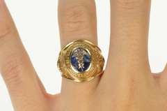 10K Yellow Gold Flushing Hospital School of Medicine Class Ring