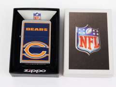 Vintage Chicago Bears Zippo Lighter, New in Box