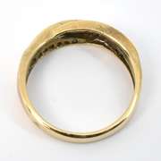 Stylish Triple Diamond Band