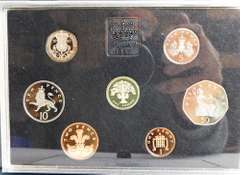 1987 United Kingdom Proof Coin Set