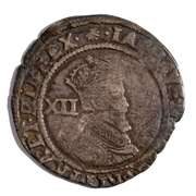 England James 1 1603-1623  1606-7 Silver Shilling