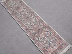Handmade Wool/Silk Azerbaijani 2.6x10.0