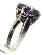Sterling Silver Amethyst Ring