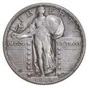 1918-D Standing Liberty Quarter