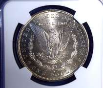 1882-S Morgan Silver Dollar, MS65 NGC