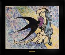 SALVADOR DALI L'HIRONDELLE 1976  DALI L'HIRONDELLE