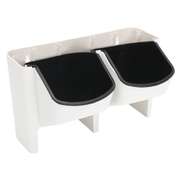 2-Pocket Vertical Wall Planter Self Watering Hanging