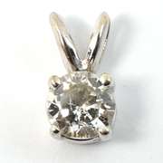 40 Point Diamond Rabbit Ears Pendant
