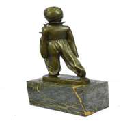Little Indian Boy Alibaba The Server Bronze Sculpture
