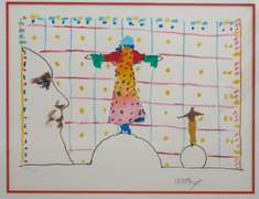 PETER MAX QUADRILLAGE