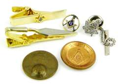 Group Lot of Vintage Masonic Collectibles