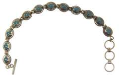 Sterling Silver Signed Native American Bracelet