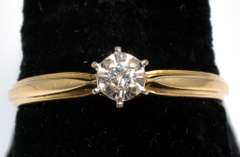 Sweet Diamond Enhanced Engagement Ring, 14KT