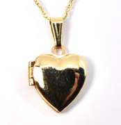 Cute Little 14k Heart Locket