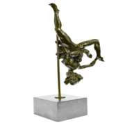 Vitaleh Nude Erotic Art Gymnast Acrobat Bronze Sculpture Statue