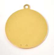 Large and Heavy 18k Religious Medal