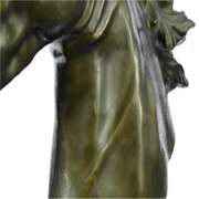 Triple Crown Winner Horse Head Bust Bronze Sculpture