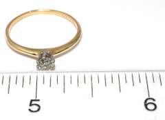 Diamond Engagement Ring in 14KT