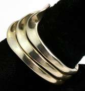 Wave Style Ring in Sterling Silver