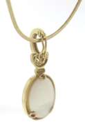 Charming 14kt YG Mabe Pearl Necklace