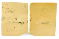 2 Vintage Private Detective Toy Tin Badges