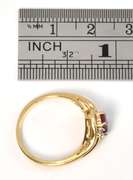 Cute Ruby & Diamond Ring