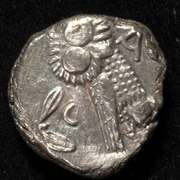 Athens Attica 440-404 BC Silver Tetradrachm.