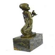 Little Indian Boy Alibaba The Server Bronze Sculpture