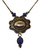 Sterling Silver Lapis Necklace