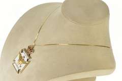 14K Yellow Gold Victorian Enamel Greek Military Medal Charm/Pendant