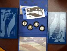 2014 50th Anniv JFK Silver 50c Set OGP