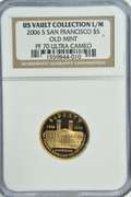 Flawless 2006-S Old San Fran Mint $5 Gold. NGC PF70UC
