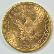 Fresh BU 1881 US $5 Liberty Gold Piece