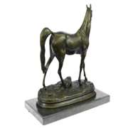 Arabian Horse Bronze Sculpture