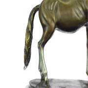 Racing Horse the Final Furlong Bronze Sculpture