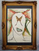 SALVADOR DALI KABUKI DANCER 1973