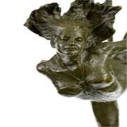 Art Deco Aldo Vitaleh Large Ballerina Dancer Bronze Sculpture Marble Statue Sale