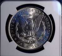 1886 Morgan Silver Dollar, MS64 NGC