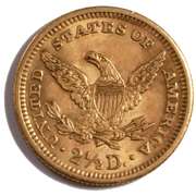 1905 Liberty US Gold Quarter Eagle