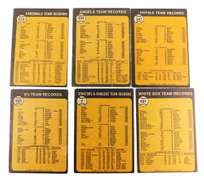 6 Topps 1963 Team Baseball Cards