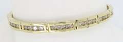 3.00 Carat Channel Set Diamond Bracelet