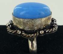 Silver and Natural Stone