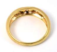 Stylish Gold & Diamond Band