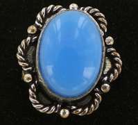 Silver and Natural Stone