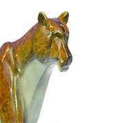 Cougar Mountain Lion Bronze Sculpture