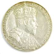 1902 Silver Edward VII Coronation Medal