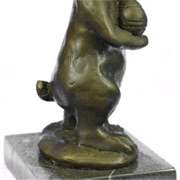 Mini Easter Bunny Bronze Sculpture