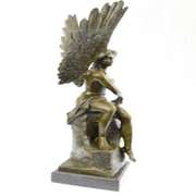 Becquerel Nude Angel Bronze Sculpture