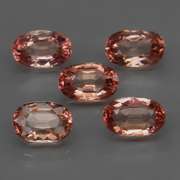 Dynamic 4.25ct Padparadscha Tourmaline set